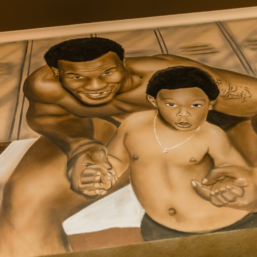 Champions mural
