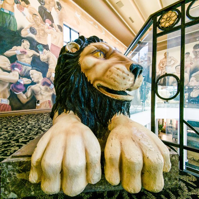 Lion fountain